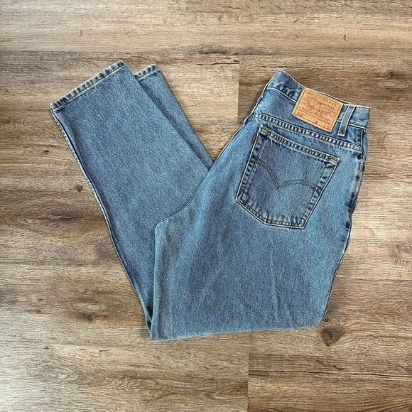 Vintage Levi's 550 Jeans Women Size 16 Relaxed Fit  Denim 90's - Picture 1 of 6